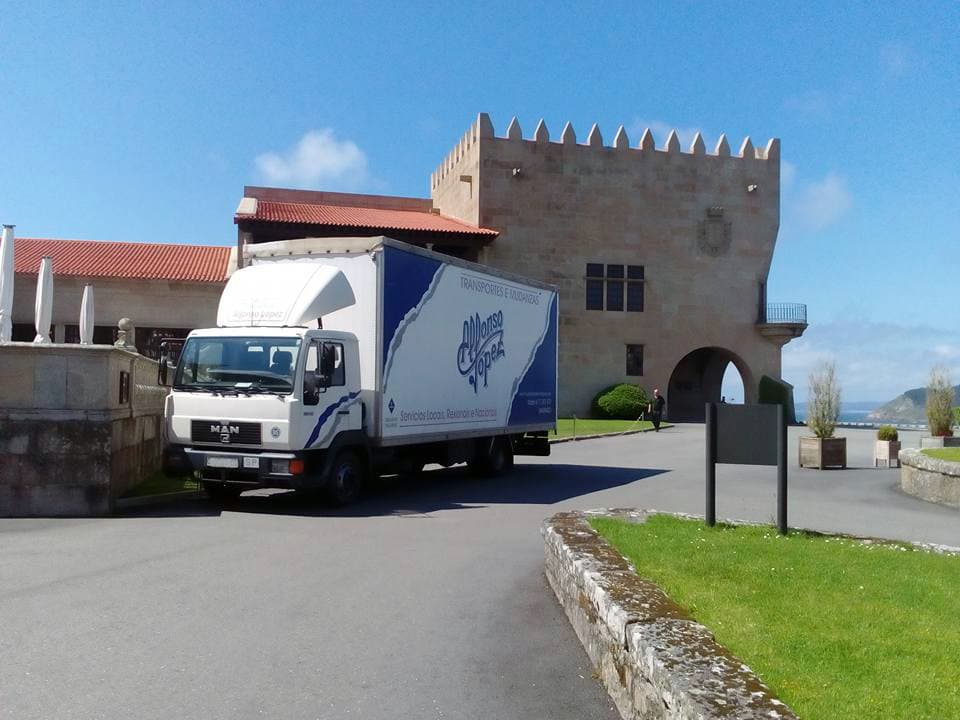 Transporte para empresas en Santiago de Compostela